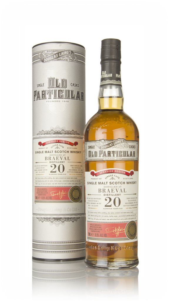 Braeval 20 Year Old 1997 (cask 12399) - Old Particular (Douglas Laing) 70cl product image