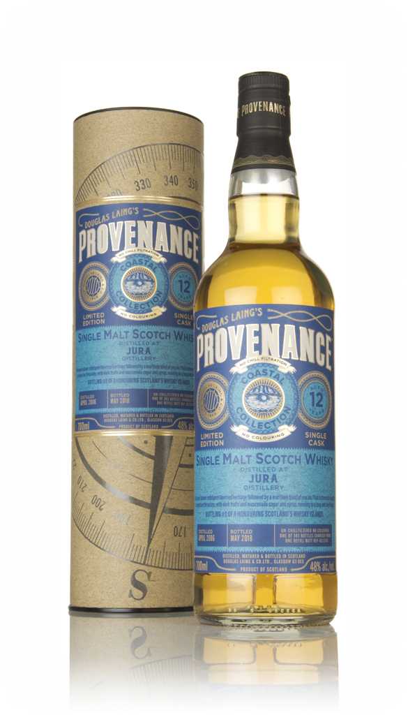 Jura 12 Year Old 2006 (cask 12576) - Provenance Coastal Collection (Douglas Laing) 70cl product image
