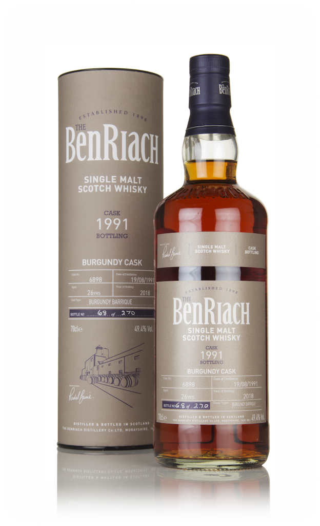 Benriach 26 Year Old 1991 (cask 6898) 70cl product image