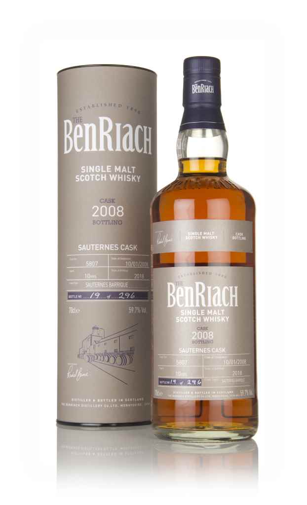 BenRiach 10 Year Old 2008 (cask 5807) 70cl product image