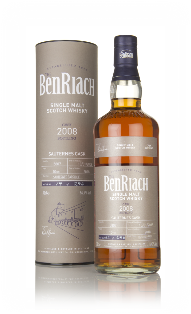 BenRiach 10 Year Old 2008 (cask 5807) 70cl product image