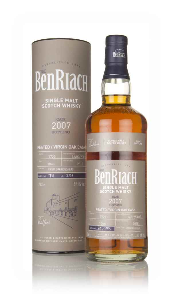 Benriach 10 Year Old 2007 (cask 7722) 70cl product image