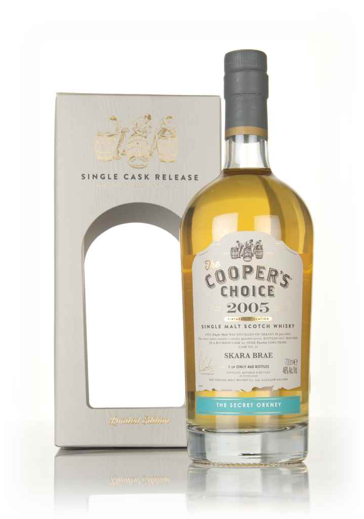 Skara Brae 12 Year Old 2005 (cask 27) - The Cooper's Choice (The Vintage Malt Whisky Co.). 70cl product image
