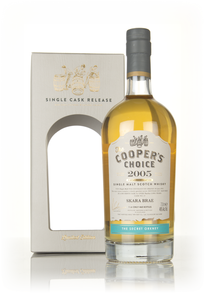 Skara Brae 12 Year Old 2005 (cask 27) - The Cooper's Choice (The Vintage Malt Whisky Co.). 70cl product image