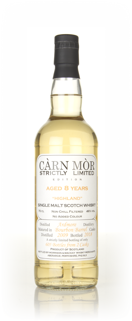 Ardmore 8 Year Old 2009 - Strictly Limited (Càrn Mòr) 70cl product image