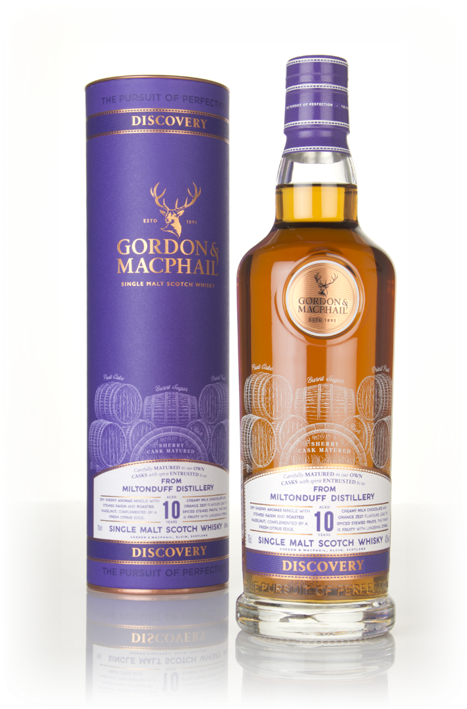 Miltonduff 10 Year Old - Discovery (Gordon & MacPhail) 70cl product image