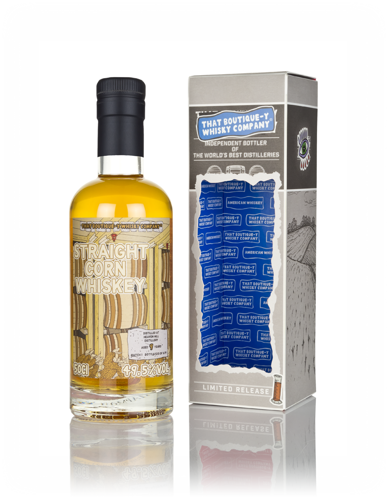 Heaven Hill Corn Whiskey 9 Year Old (That Boutique-y Whisky Company) 50cl product image