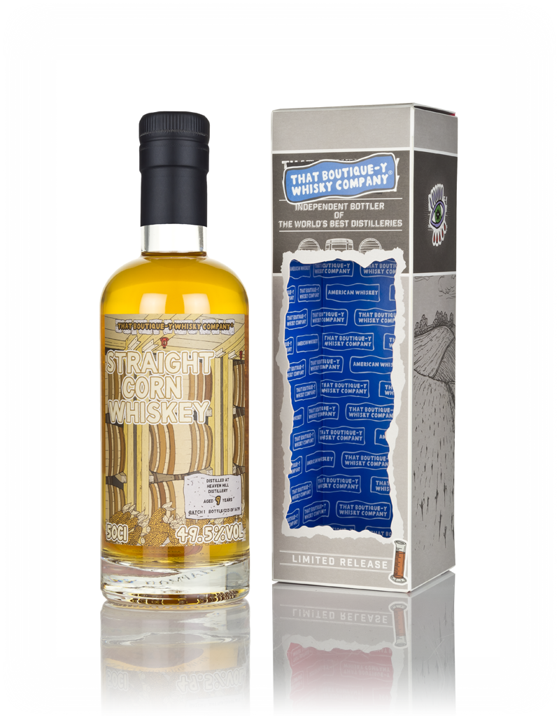Heaven Hill Corn Whiskey 9 Year Old (That Boutique-y Whisky Company) 50cl product image