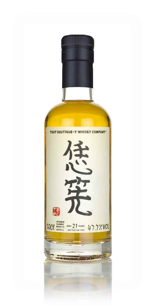 Japanese Blended Whisky #1 21 Year Old - Batch 2 (That Boutique-y Whisky Company) 50cl product image