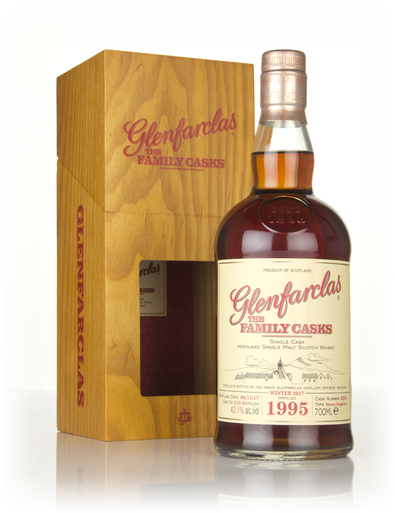 Glenfarclas 1995 (cask 2292) Family Cask Winter 2017 Release 70cl product image