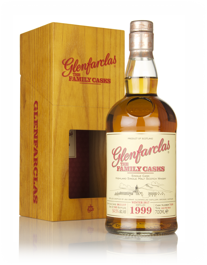 Glenfarclas 1999 (cask 7458) Family Cask Winter 2017 Release 70cl product image