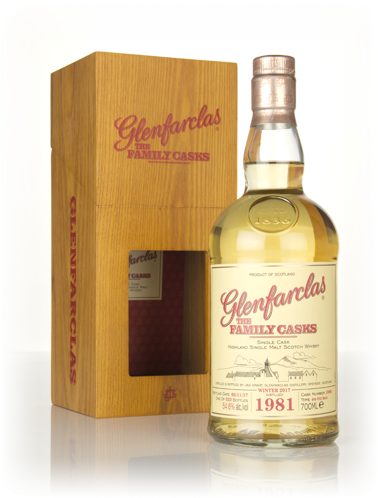 Glenfarclas 1981 (cask 1606) Family Cask Winter 2017 Release 70cl product image
