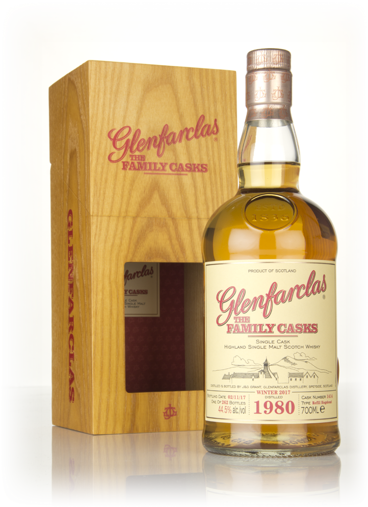 Glenfarclas 1980 (cask 1414) Family Cask Winter 2017 Release 70cl product image