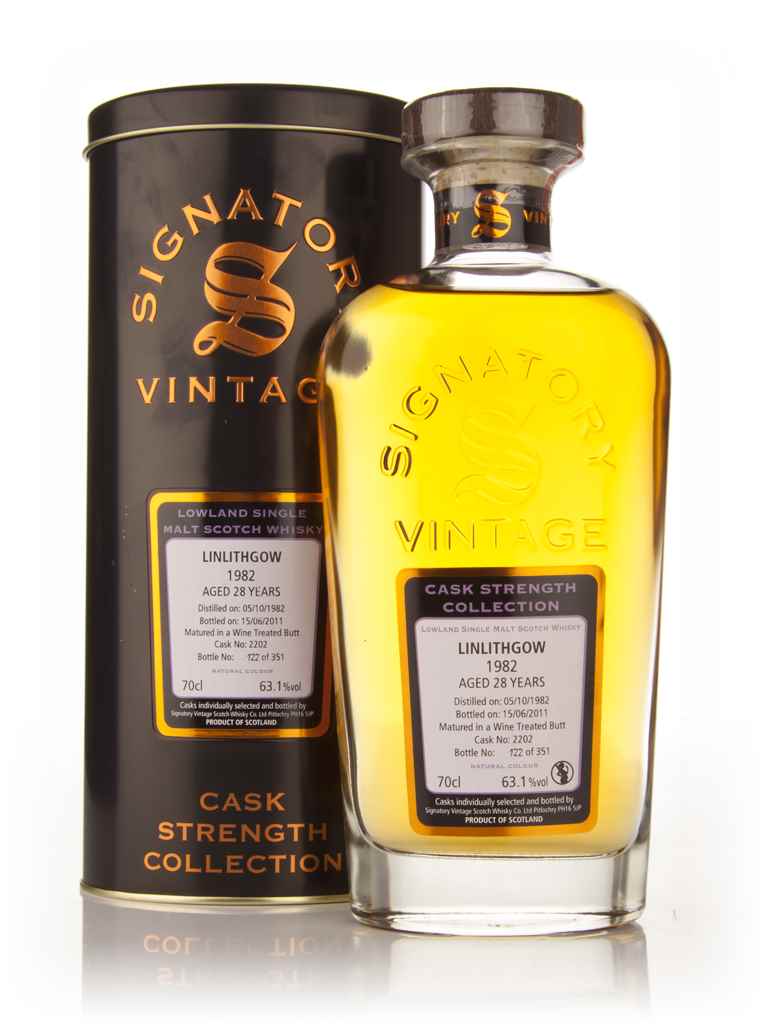 Linlithgow 28 Year Old 1982 Cask 2202 - Cask Strength Collection (Signatory) 70cl product image