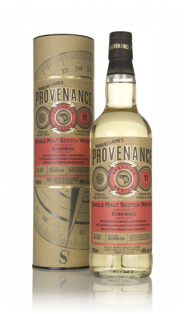 Benrinnes 11 Year Old 2006 (cask 12229) - Provenance (Douglas Laing) 70cl product image