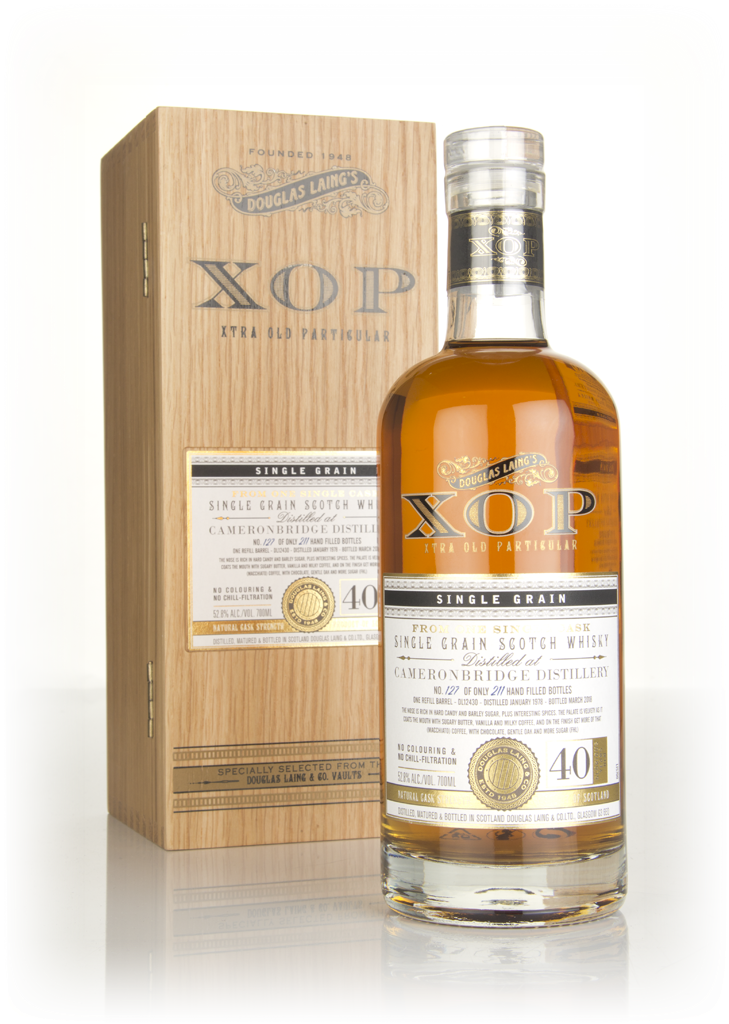 Cameronbridge 40 Year Old 1978 (cask 12430) - Xtra Old Particular (Douglas Laing) 70cl product image