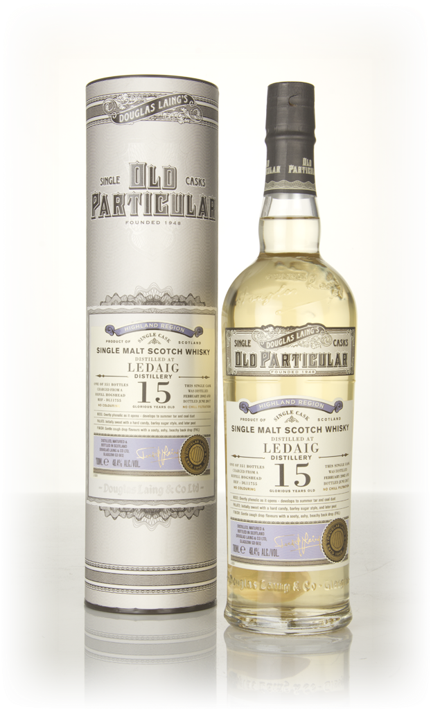 Ledaig 15 Year Old 2002 (cask 11755) - Old Particular (Douglas Laing) 70cl product image