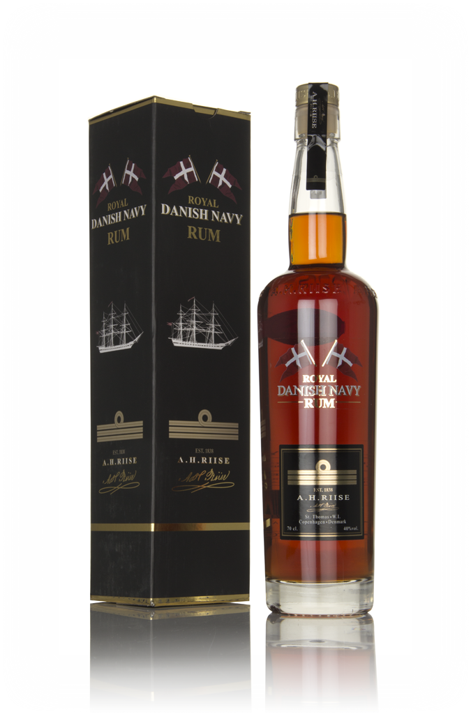 A.H. Riise Royal Danish Navy Rum 70cl product image