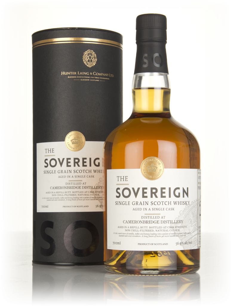 Cameronbridge 26 Year Old 1991 (cask 14752) - The Sovereign (Hunter Laing) 70cl product image