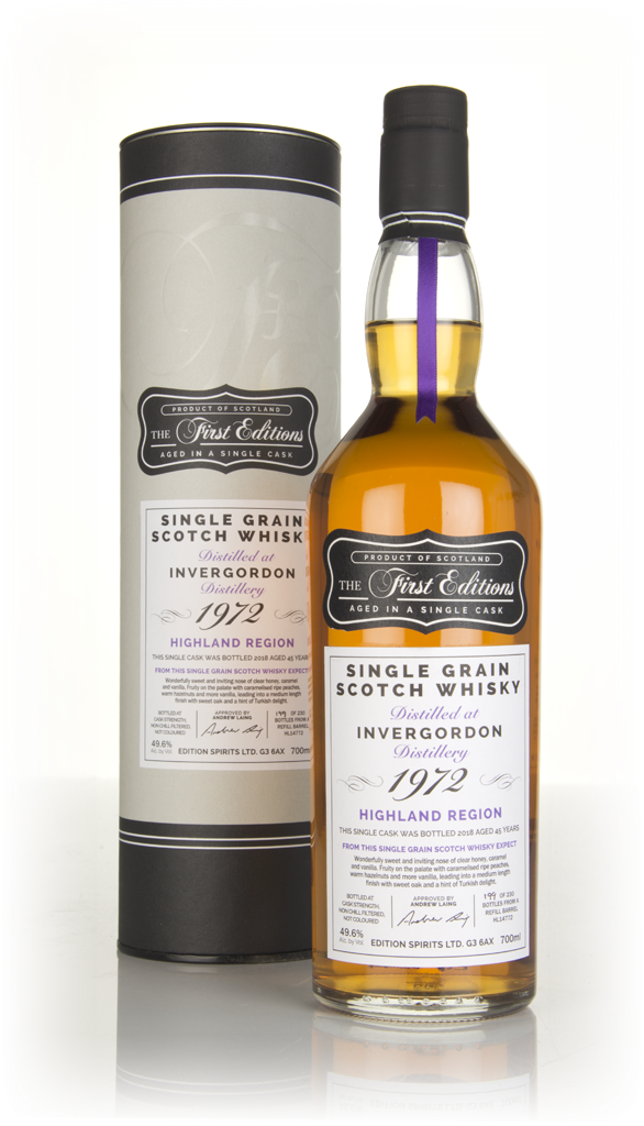 Invergordon 45 Year Old 1972 (cask 14772) - The First Editions (Hunter Laing) 70cl product image