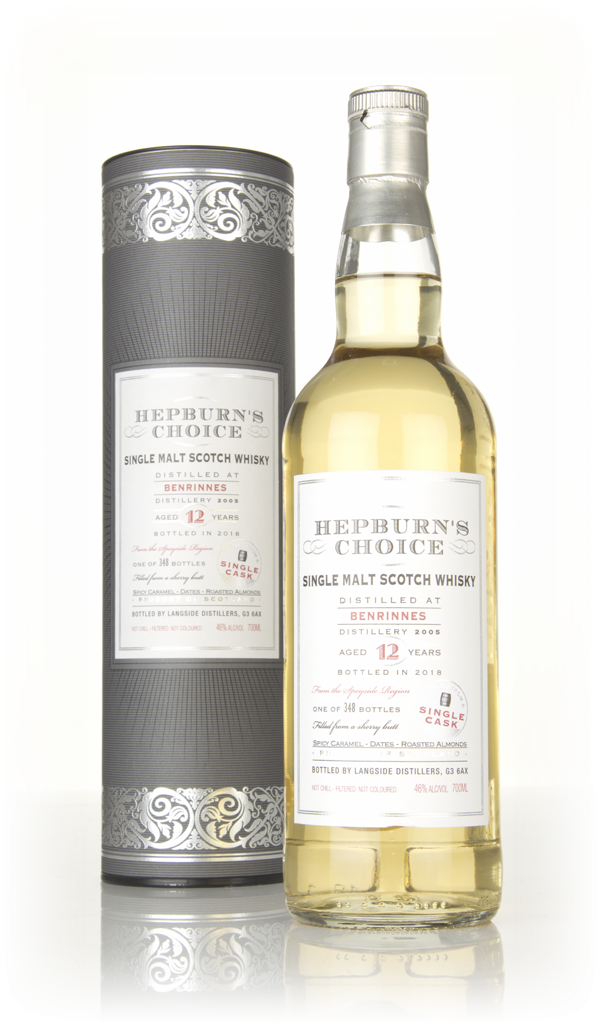 Benrinnes 12 Year Old 2005 - Hepburn's Choice (Langside) 70cl product image