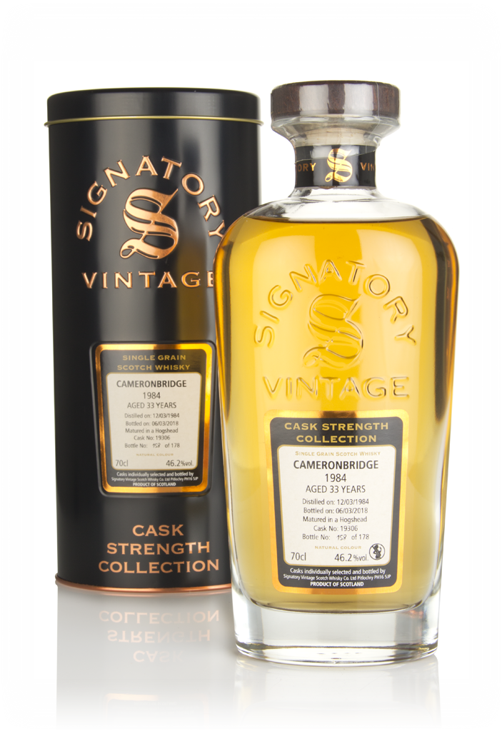 Cameronbridge 33 Year Old 1984 (cask 19306) - Cask Strength Collection (Signatory) 70cl product image