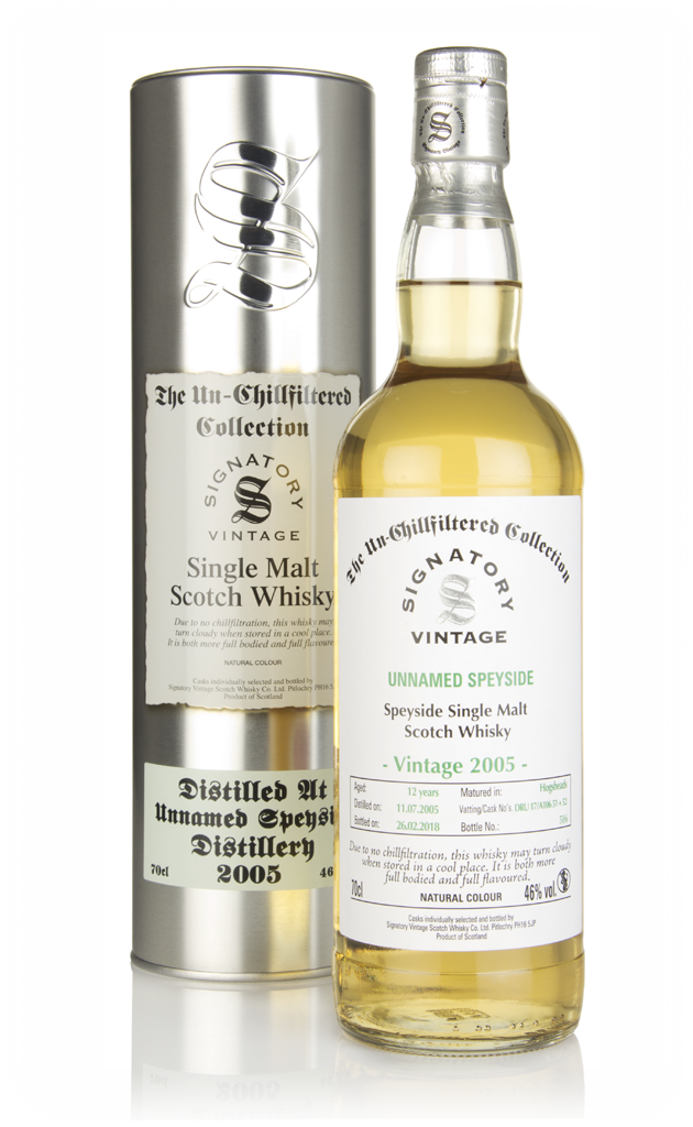 Unnamed Speyside 12 Year Old 2005 - Un-Chillfiltered Collection (Signatory) 70cl product image