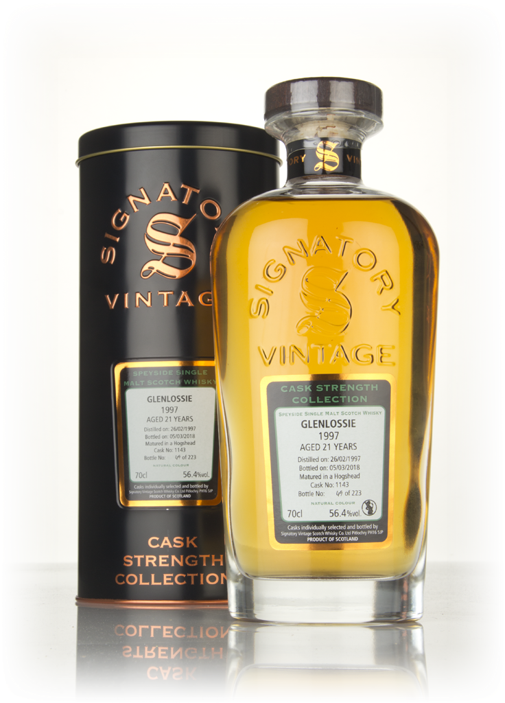 Glenlossie 21 Year Old 1997 (cask 1143) - Cask Strength Collection (Signatory) 70cl product image