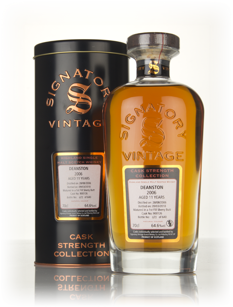 Deanston 11 Year Old 2006 (cask 900126) - Cask Strength Collection (Signatory) 70cl product image