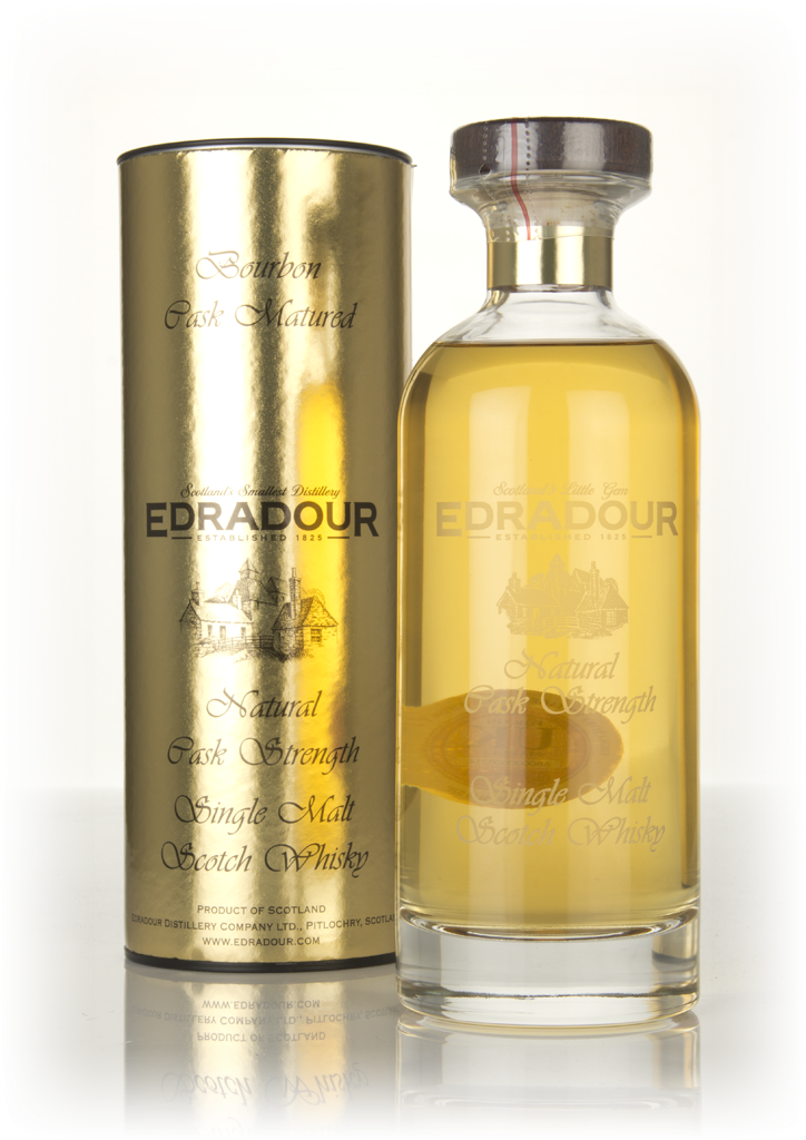 Edradour 10 Year Old 2007 Bourbon Cask Matured Natural Cask Strength - Ibisco Decanter 70cl product image