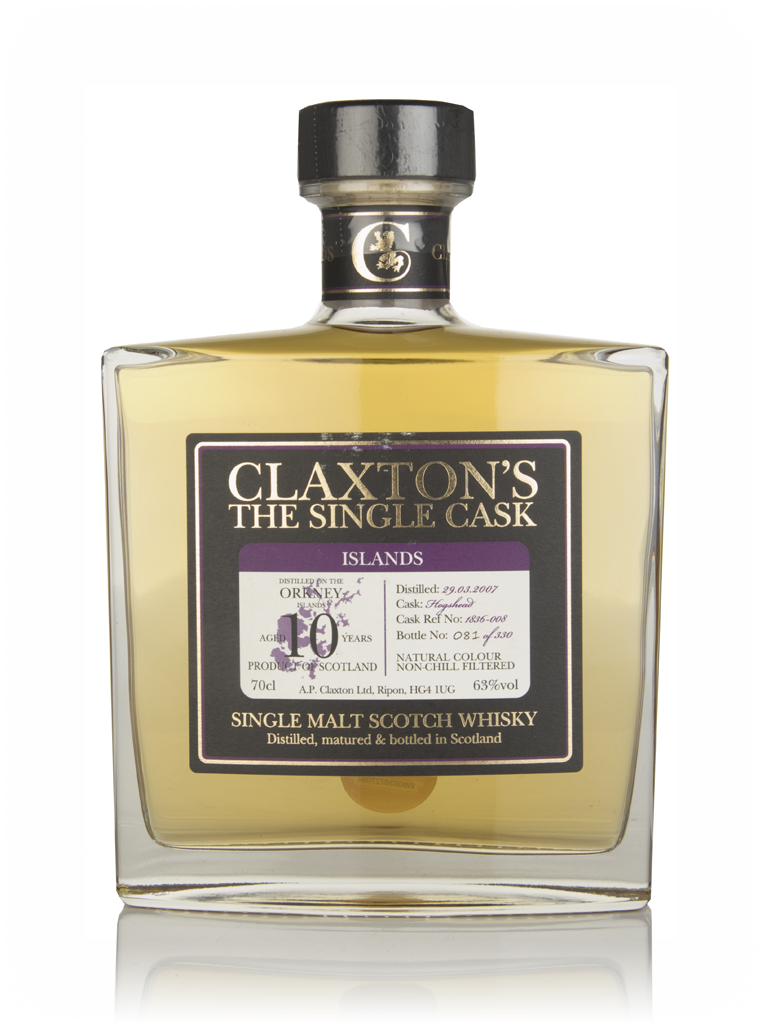 Orkney 10 Year Old 2007 - Claxton's 70cl product image