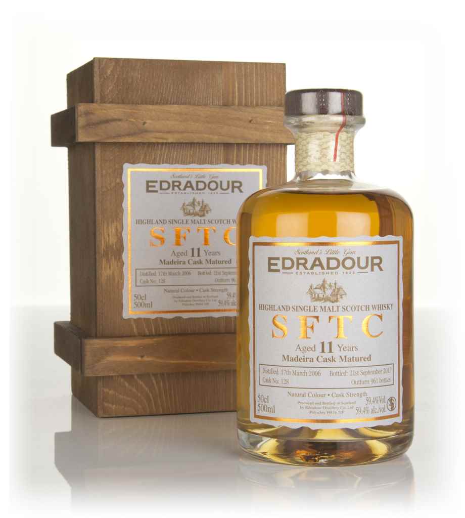 Edradour 11 Year Old 2006 (cask 128) - Straight From The Cask 50cl product image