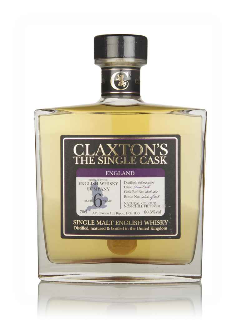English Whisky Co. 6 Year Old 2011 - Claxton's 70cl product image