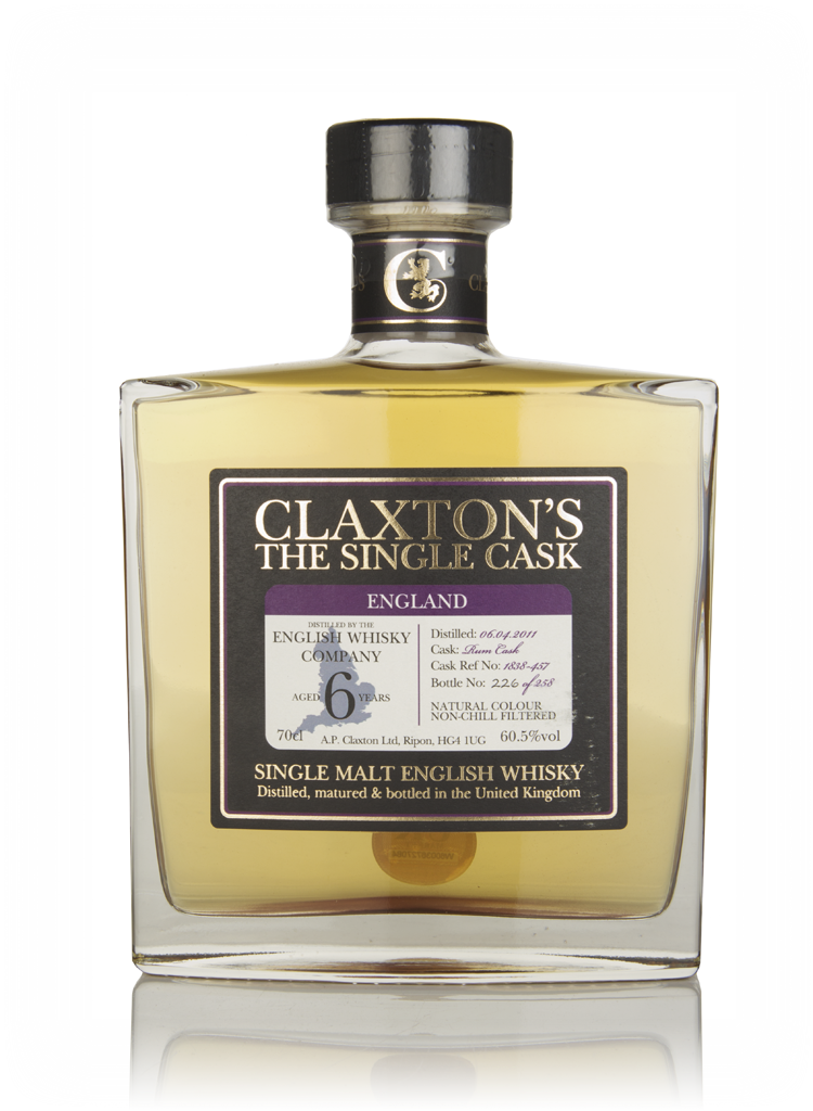 English Whisky Co. 6 Year Old 2011 - Claxton's 70cl product image