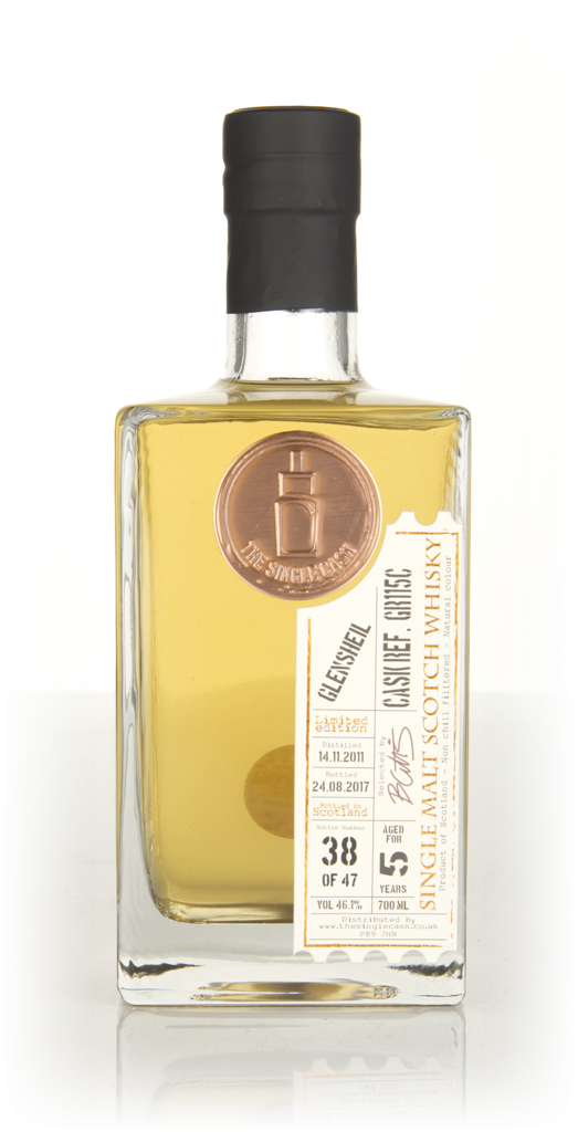 Glensheil 5 Year Old 2011 (cask GR115C) - The Single Cask 70cl product image