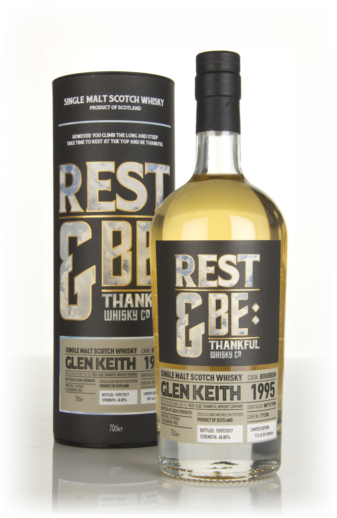 Glen Keith 21 Year Old 1995 (cask 171288) (Rest & Be Thankful) 70cl product image