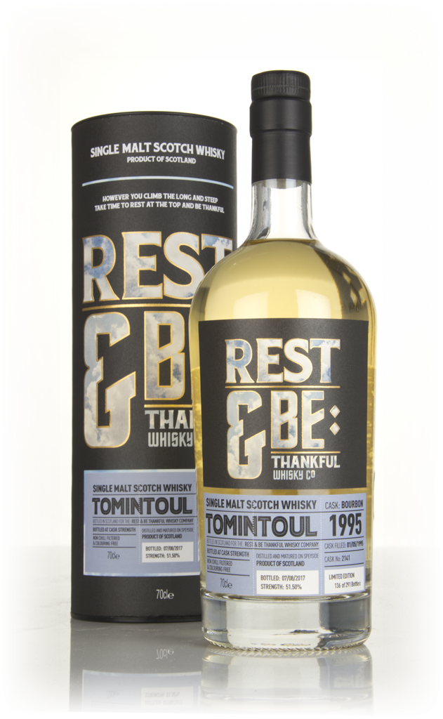 Tomintoul 22 Year Old 1995 (cask 2141) (Rest & Be Thankful) 70cl product image