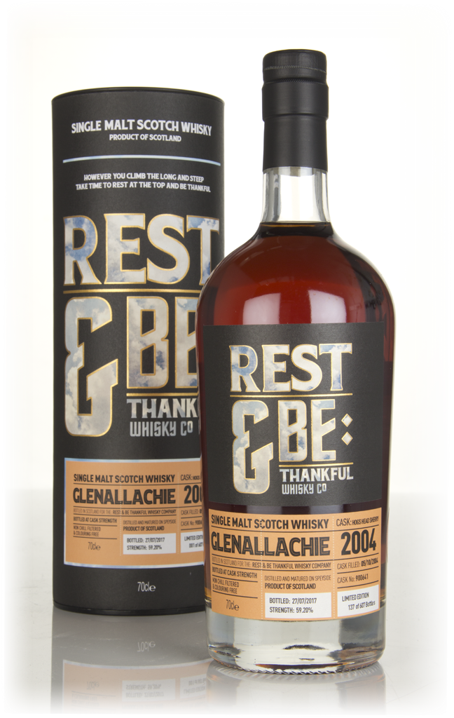 Glenallachie 12 Year Old 2004 (cask 900641) (Rest & Be Thankful) 70cl product image
