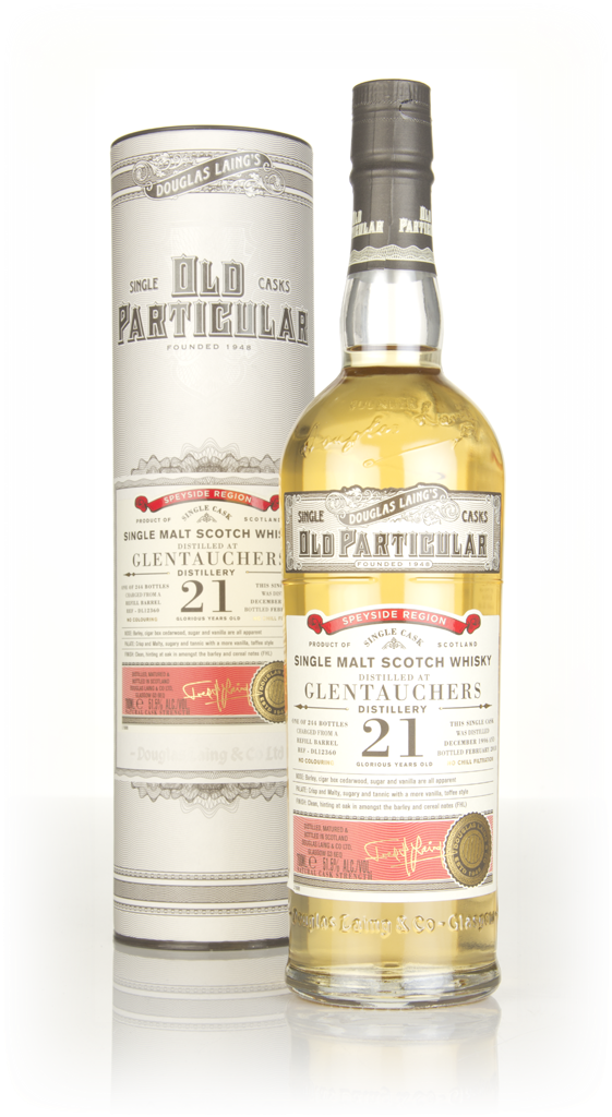 Glentauchers 21 Year Old 1996 (cask 12360) - Old Particular (Douglas Laing) 70cl product image