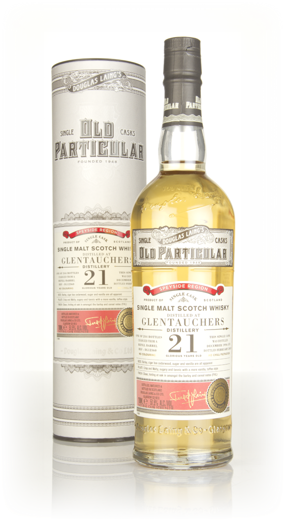 Glentauchers 21 Year Old 1996 (cask 12360) - Old Particular (Douglas Laing) 70cl product image