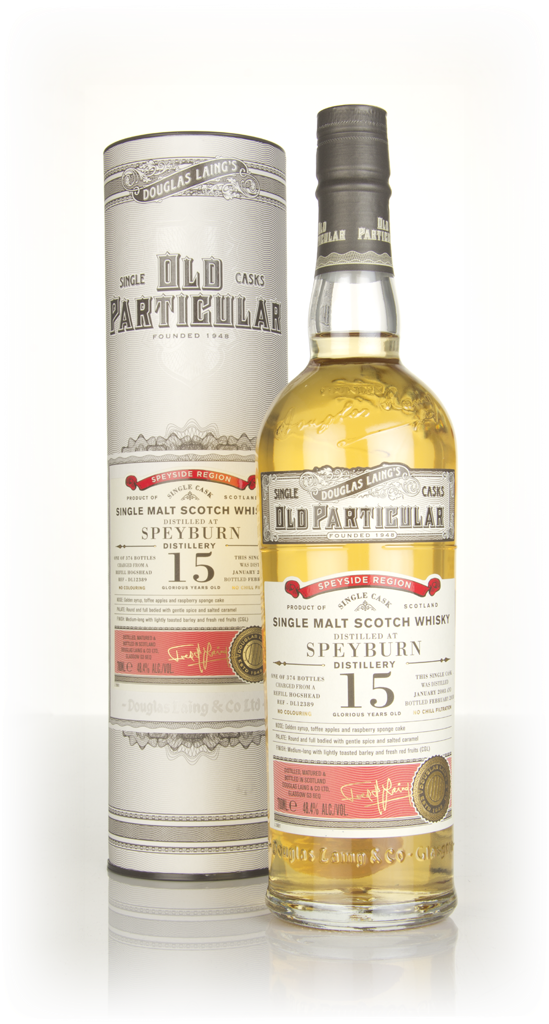 Speyburn 15 Year Old 2003 (cask 12389) - Old Particular (Douglas Laing) 70cl product image
