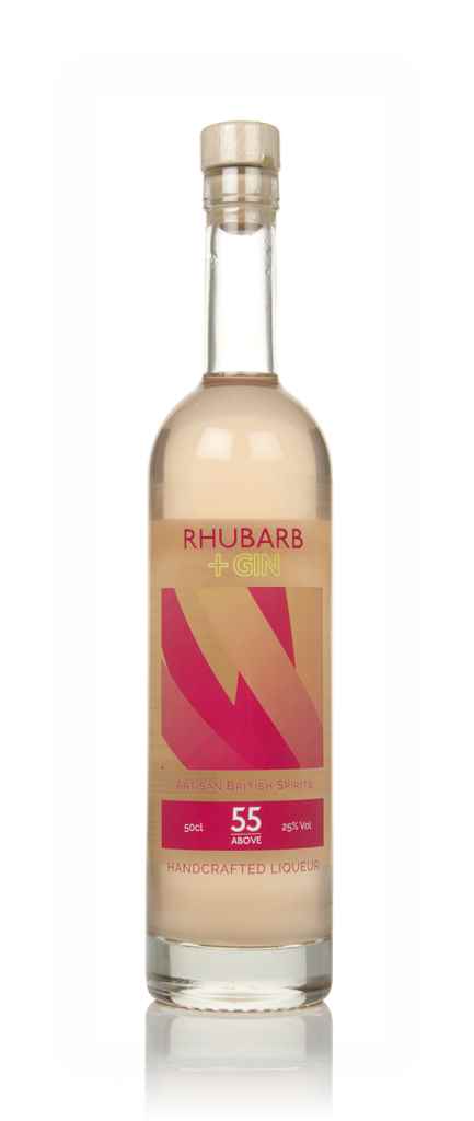55 Above Rhubarb Gin Liqueur 50cl product image