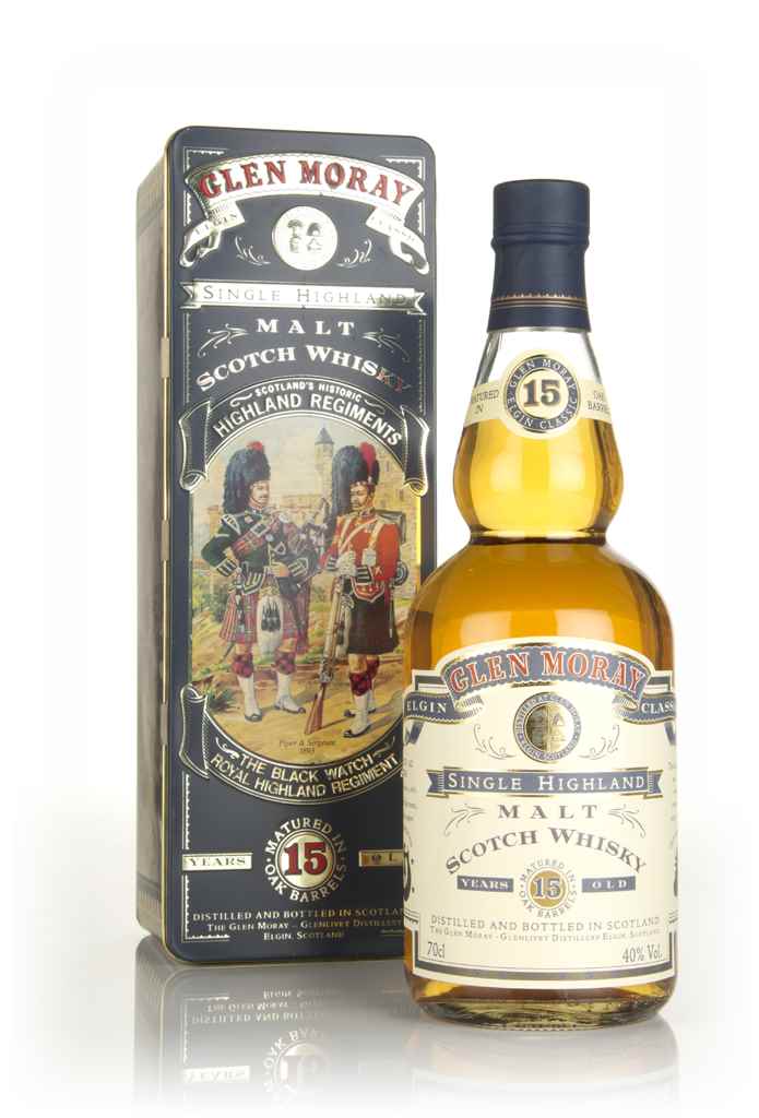 Glen Moray 15 Year Old - Highland Regiments The Black Watch - 1980s 70cl product image
