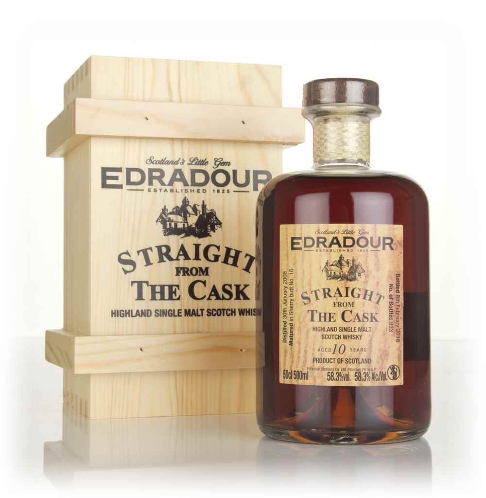 Edradour 10 Year Old 2008 (cask 16) - Straight From The Cask 50cl product image