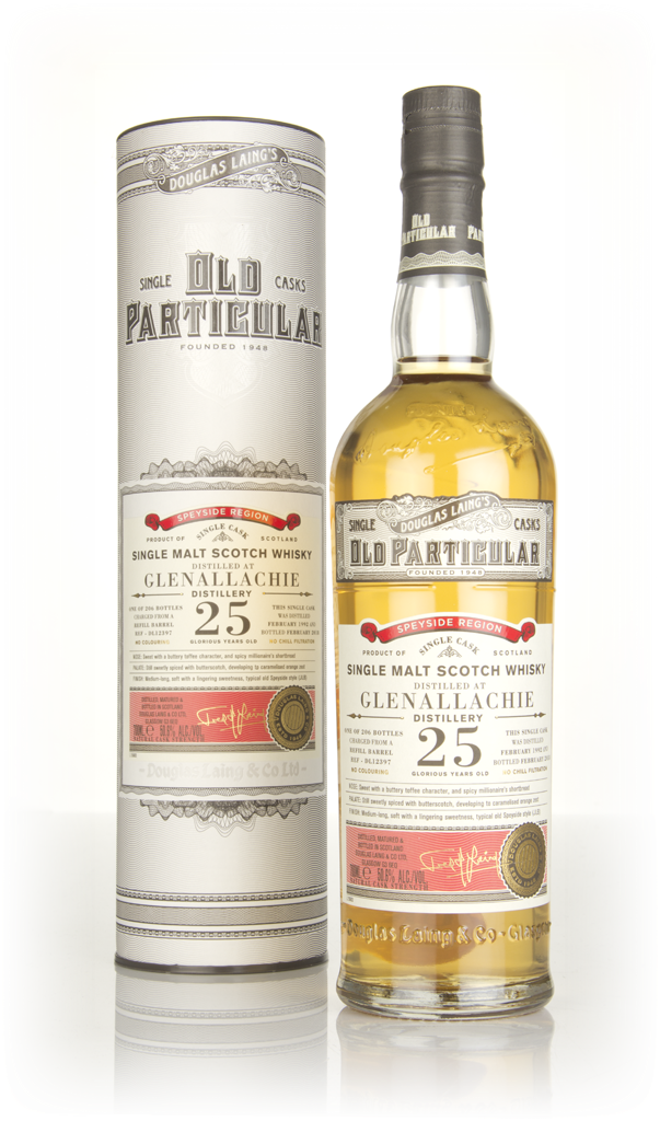 Glenallachie 25 Year Old 1992 (cask 12397) - Old Particular (Douglas Laing) 70cl product image