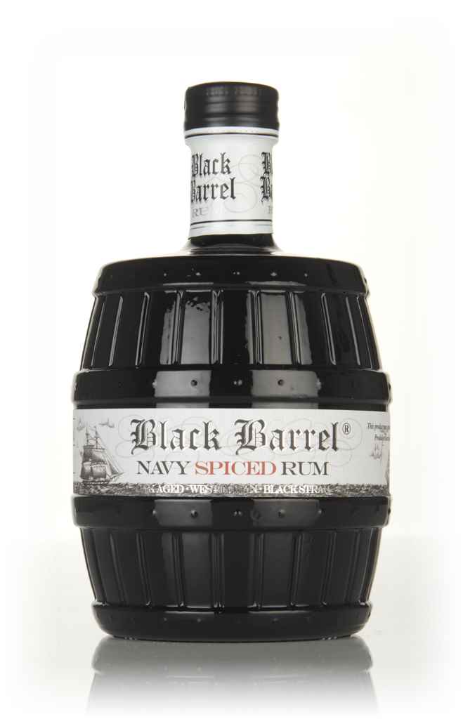 A.H. Riise Black Barrel Navy Spiced Rum 70cl product image