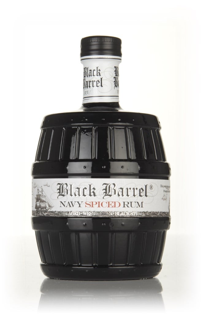 A.H. Riise Black Barrel Navy Spiced Rum 70cl product image