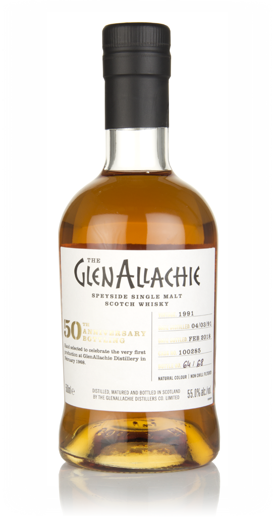 GlenAllachie 26 Year Old 1991 (cask 100285) - 50th Anniversary Bottling 50cl product image