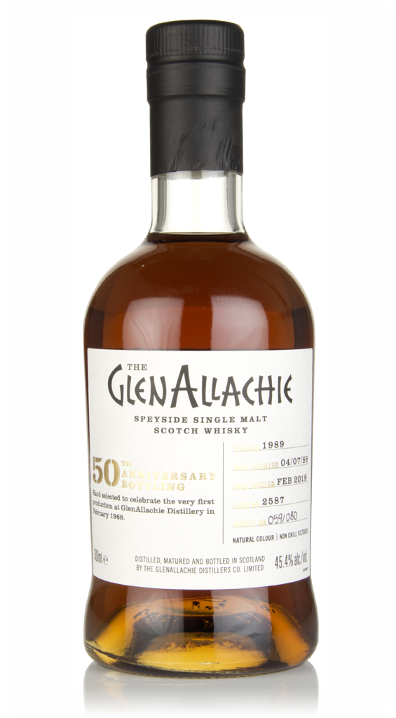 GlenAllachie 28 Year Old 1989 (cask 2587) - 50th Anniversary Bottling 50cl product image