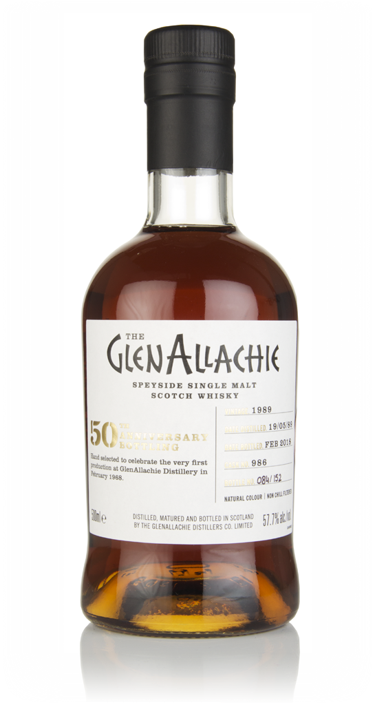 GlenAllachie 28 Year Old 1989 (cask 986) - 50th Anniversary Bottling 50cl product image